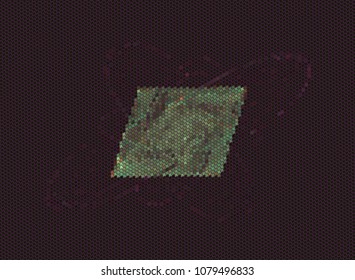 Creative abstract background. Spotted  halftone effect. Vector clip art. Creative abstract vector colorful illustration  with an elegant design.The best template for your graphic artworks.