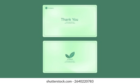 Creative abstract background template for business card, greeting card, card, business. Light and dark combination. Minimalist pastel color design