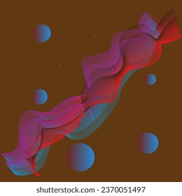 creative abstract background using adobe illustrator.