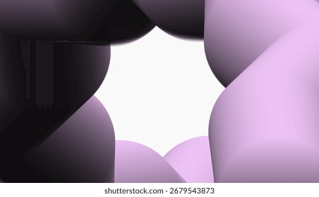Creative abstract background wallpaper banner in trendy bright colors. Modern and simple design templates. Vector stock graphic
