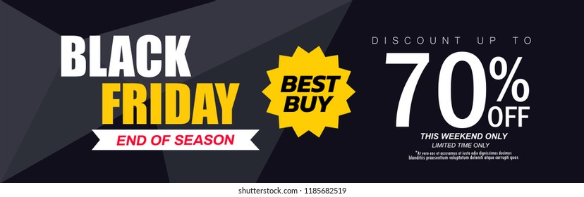 creative abstract banner for Black Friday Sale or Offer with creative design illustration, Black Friday Sale Discount. offers