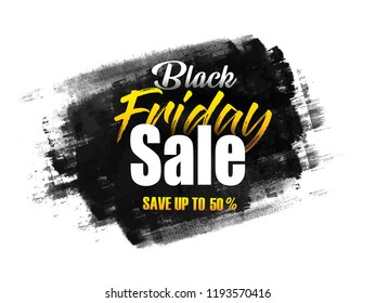 creative abstract banner or poster for Black friday Sale with creative design illustration, Black friday  Sale.