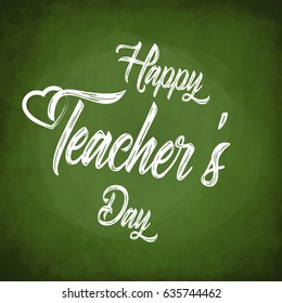 creative abstract, banner or poster for Happy Teacher's Day with nice and creative design .