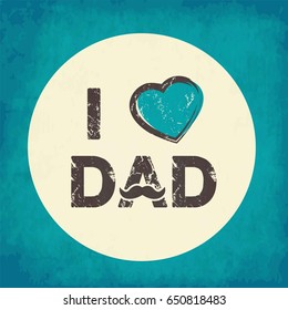 creative abstract, banner or poster for Happy Father's Day with nice and creative design illustration.