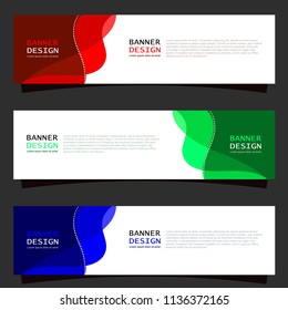 Creative Abstract Banner Template for Website Header or Web Design. Mess of Ideas Turning into Success Project Concept. Vector Illustration