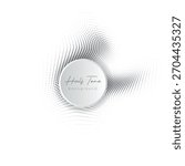Creative abstract black and white halftone background for graphics