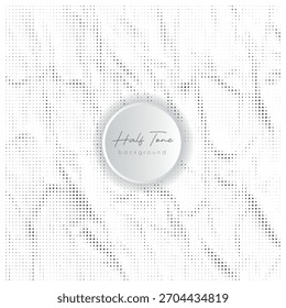 Creative abstract black and white halftone background for graphics