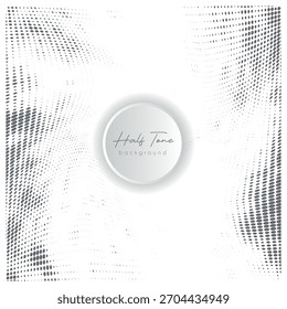 Fundo de meio-tom preto e branco abstrato criativo para gráficos
