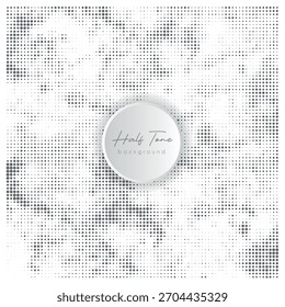 Fondo abstracto creativo del semitono blanco y negro para los gráficos
