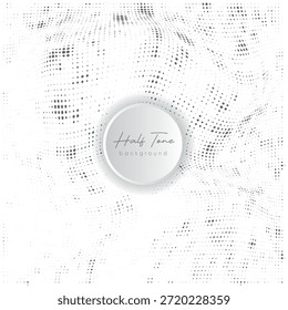 Fondo abstracto creativo del semitono blanco y negro para los gráficos