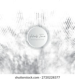 Fondo abstracto creativo del semitono blanco y negro para los gráficos