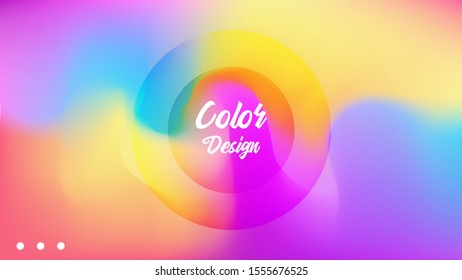 Creative abstract blurred background, modern wallpaper with gradient color composition. Design for banner, backdrop, presentation etc.