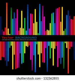 Creative abstract business background. Vector illustration.