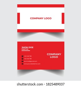 Creative Abstract  Business Card Design