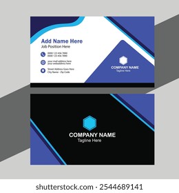 Creative Abstract Business Card template