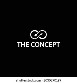 Diseño de logotipo comercial creativo y abstracto
