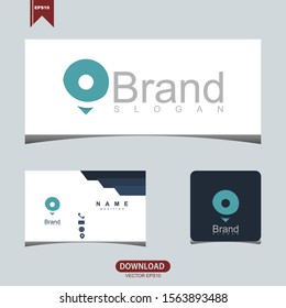 Creative abstract circle concept logo icon vector design