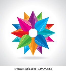 creative abstract circle design