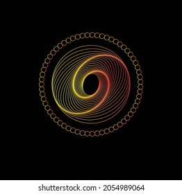 Creative Abstract Circle Logo Design