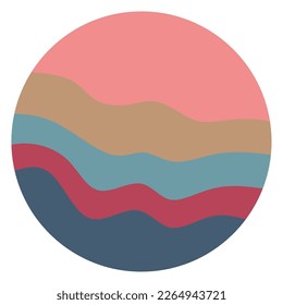 Creative abstract circle vector logo design template. logo design concept