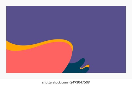 Creative abstract color background, copy space. Design for prints, posters, cards, etc.