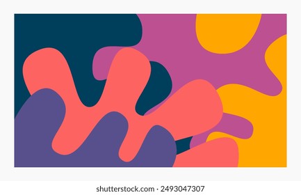 Creative abstract color background. Design for prints, posters, cards, etc.