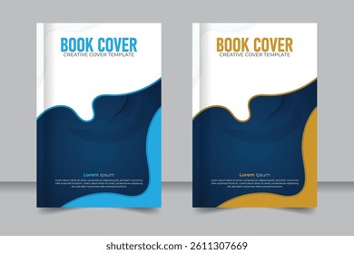Creative abstract and Colorful background Cover books presentation design. 6 inch width 9 inch height size book cover template, cover design, book cover, book design, book design
