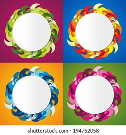 Creative Abstract colorful Background vector illustration