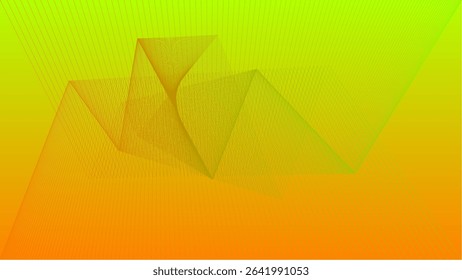 Creative Abstract Composition of Colorful Forms