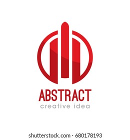 Creative Abstract Concept Logo Design Template