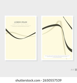 Creative Abstract Cover Page Design
