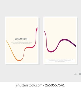 Creative Abstract Cover Page Design