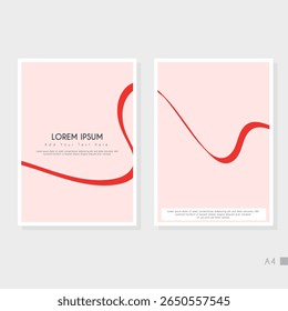 Creative Abstract Cover Page Design