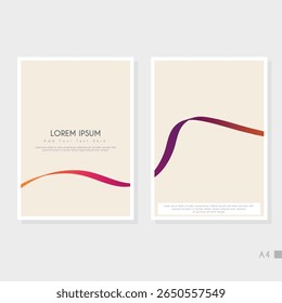 Creative Abstract Cover Page Design