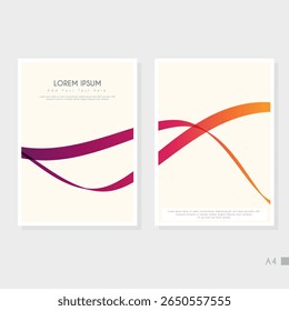 Creative Abstract Cover Page Design