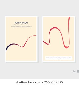 Creative Abstract Cover Page Design