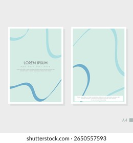Creative Abstract Cover Page Design