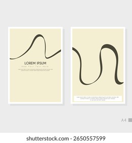 Creative Abstract Cover Page Design