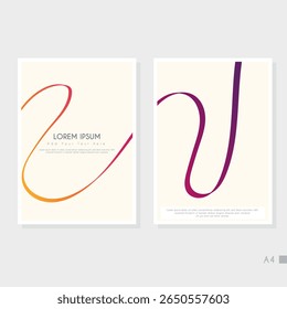 Creative Abstract Cover Page Design