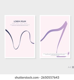 Creative Abstract Cover Page Design