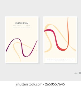 Creative Abstract Cover Page Design