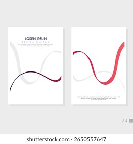 Creative Abstract Cover Page Design