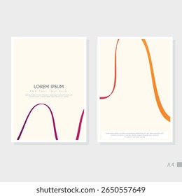 Creative Abstract Cover Page Design
