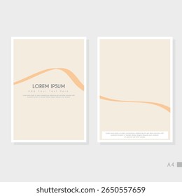 Creative Abstract Cover Page Design