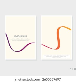 Creative Abstract Cover Page Design