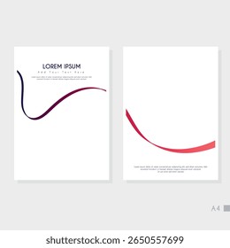 Creative Abstract Cover Page Design