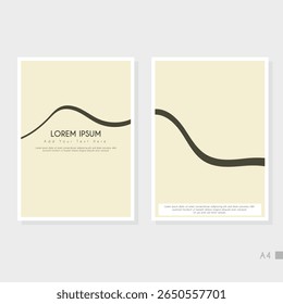 Creative Abstract Cover Page Design
