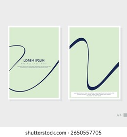Creative Abstract Cover Page Design