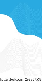 Kreative abstrakte gekrümmte Linie Textur Hintergrund