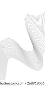 Creative abstract curved line texture background